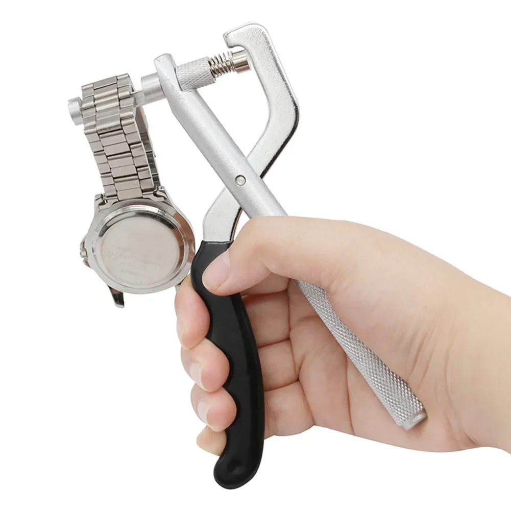 Imagem -03 - Ver Strap Band Puncher Repair Tool Pins Remover Ajustando Link Pin Alicate Chave Dobrável Split Clamp Desmontagem Alicate Ferramentas