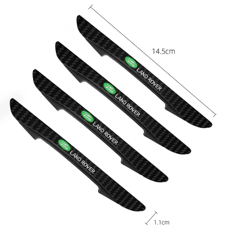 4Pcs Auto Car Door Rear View Mirror Cover Protection Strip For Land Rover Discovery 3 4 R4 LR2 Range Rover Evoque Sport Dander