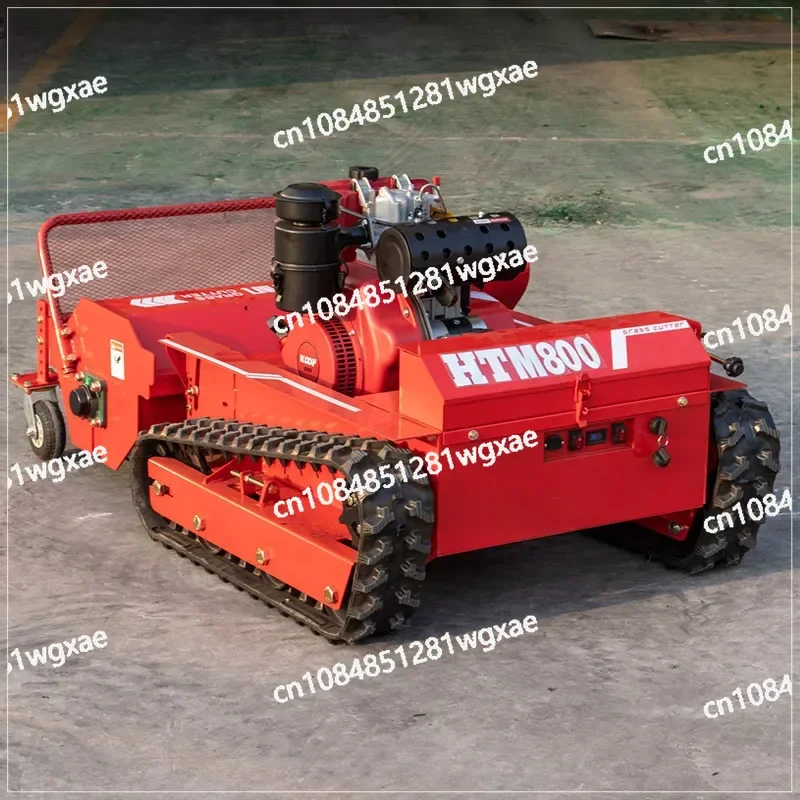 650W Brushless Motor Cutting Width 80Cm 100Cm 120Cm Remote Control Lawn Mower Home Use Grass Cutter