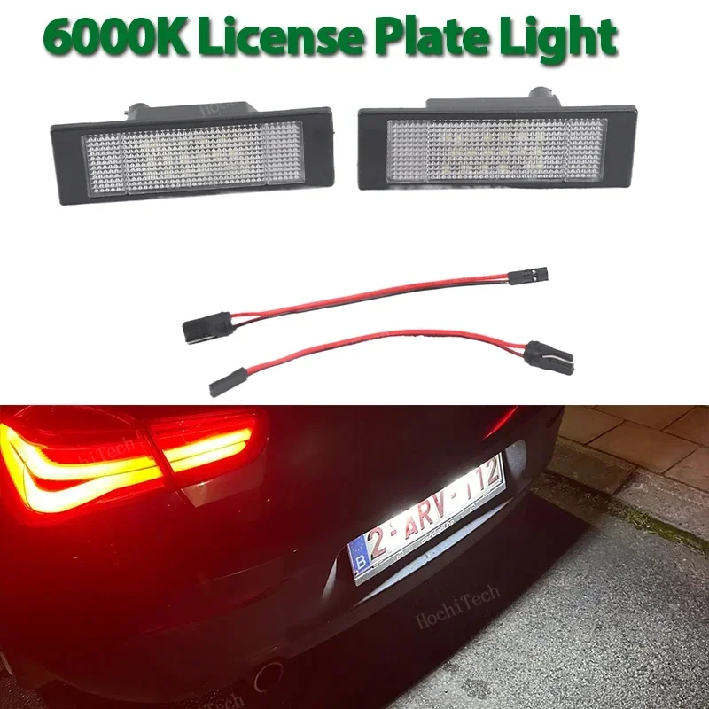 

Mini Cooper Clubman Countryman 12V LED No Error License Plate Lights for BMW E81 E87 F21 E63 E64 F06 F12 F13 M6 Z4 E85 E86 E89