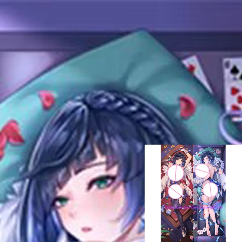 

Dakimakura Anime Yelan Double-sided Print Life-size Body Game Pillow Cover Bedding