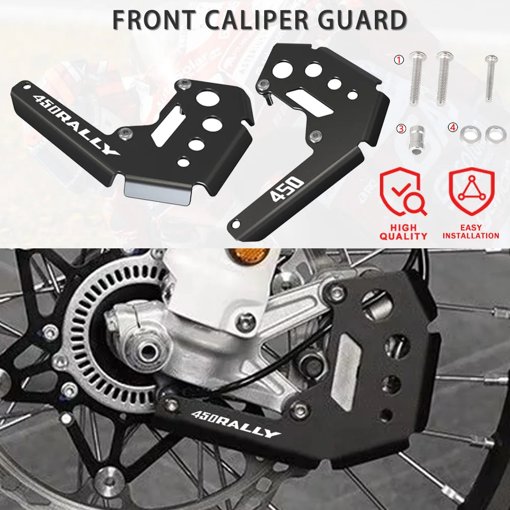 

2023 2024 2025 For KOVE 450 Rally ABS Sensor Caliper Protection Front Left Brake Caliper Guards Cover Protector Accessories