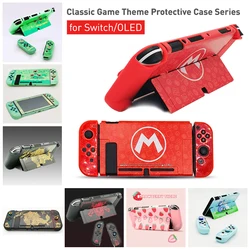 Coque de protection rigide pour Nintendo Switch, coque fine, peau colorée, accessoires OLED NS Switch