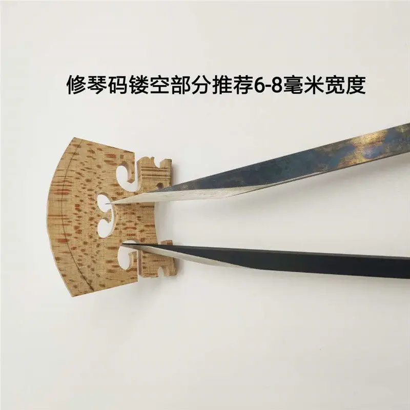 Violin Musical Instrument Production and Maintenance Tools, Piano Repair Code, Sound Hole, Woodworking Double-edged Cross Hand