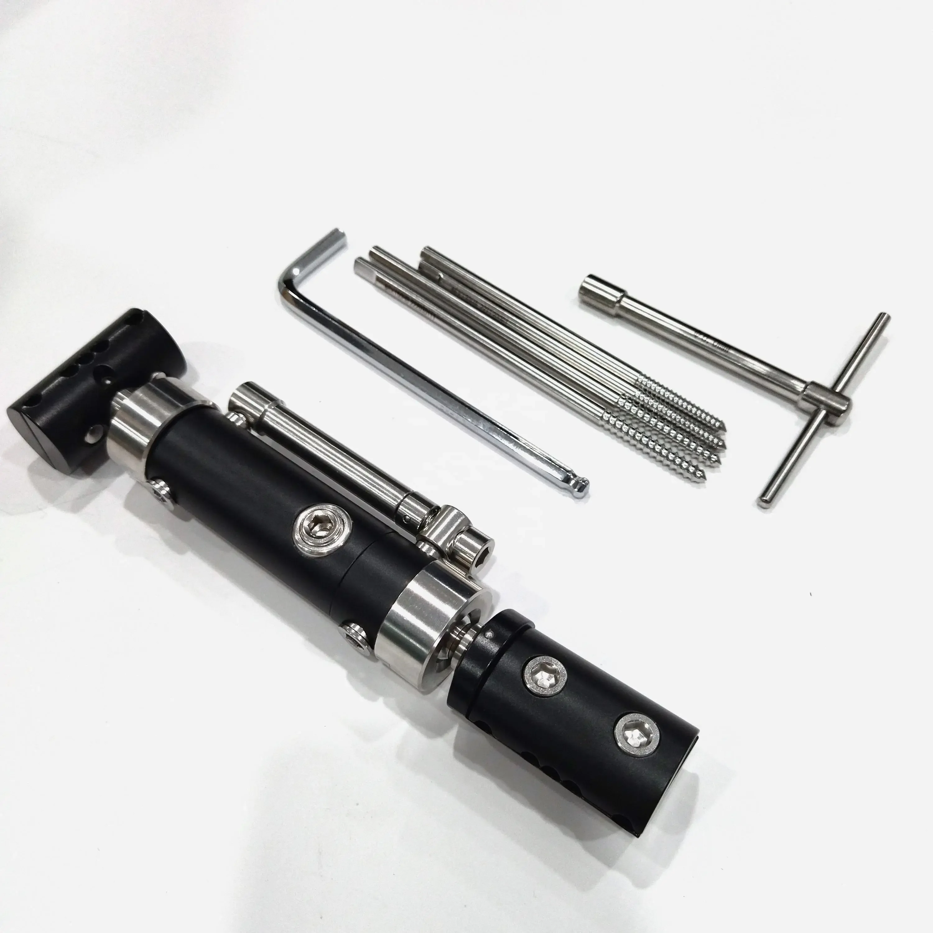 Delicate Orthopedic External Fixation T or Straight Type External Fixators Single Side Integrated Fixators