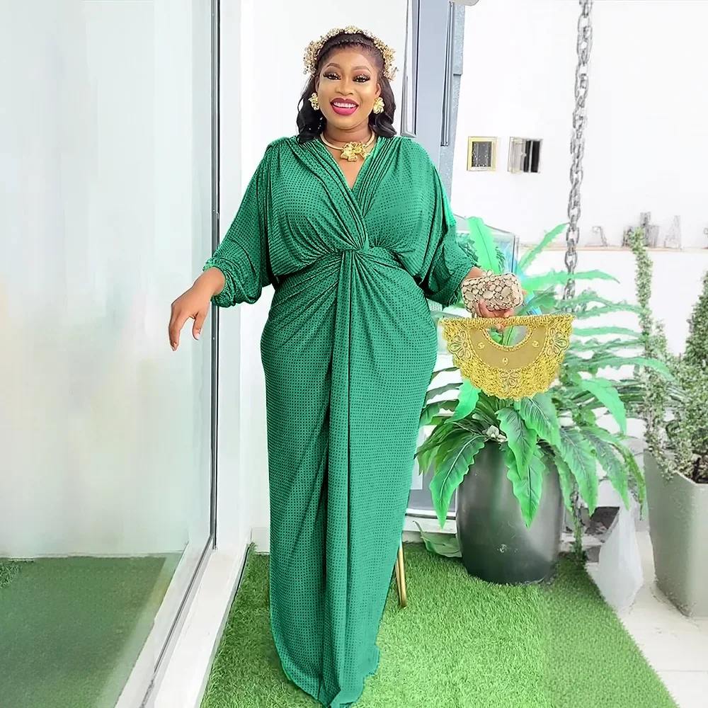 Элегантные африканские платья для женщин, новая Дашики Анкара, африканская одежда, Турция, свадебное вечернее длинное платье, Абая, кафтан, халат