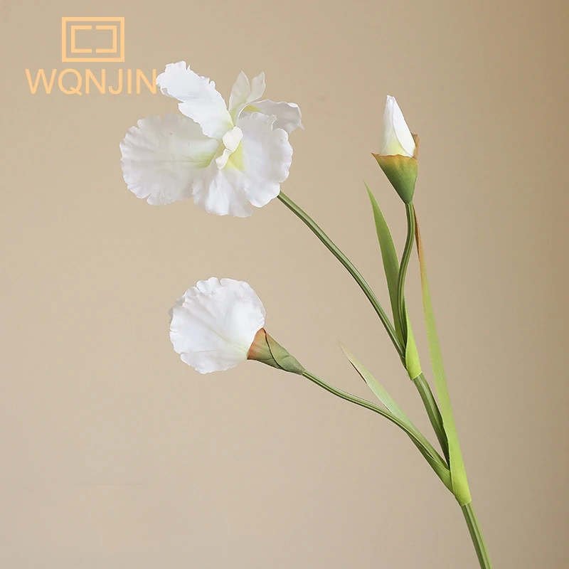 1pc, künstliche Iris Blume Zweig Hochzeit Dekoration Home Tisch dekoration Iris Flores Seide gefälschte Blumen arrangement Party liefert – Detail 7