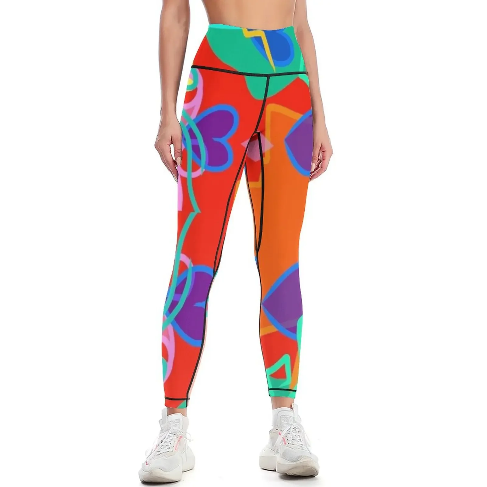 

Let's Appreciate Art Leggings workout clothes for fitness set gym gym's sportswear sports tennis for Womens Leggings