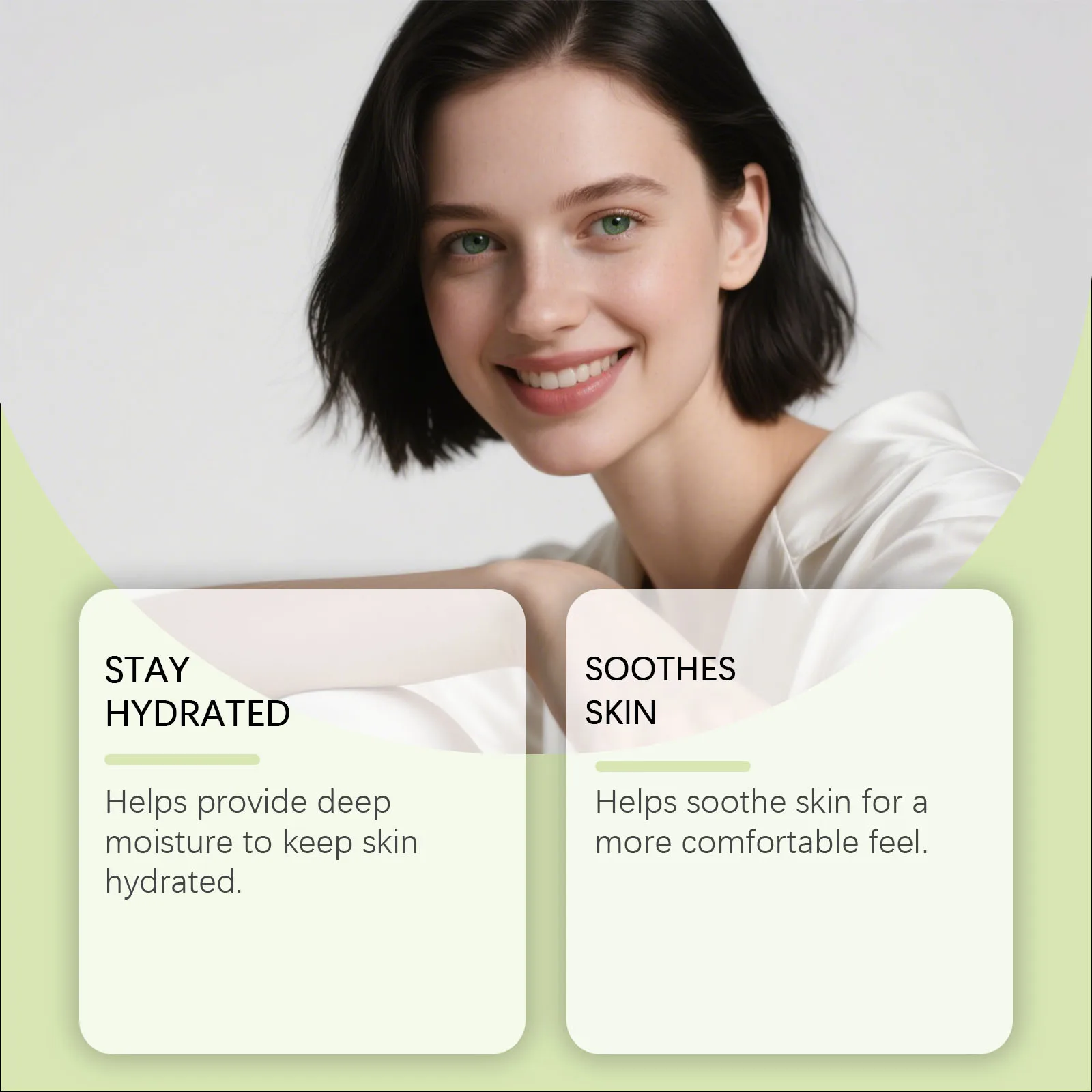 Sérum à bille roulante à l'huile de ricin, 30ml, avec glycérine et huile de ricin hydrogénée, pour une hydratation en profondeur et un soin apaisant pour la peau Non gras