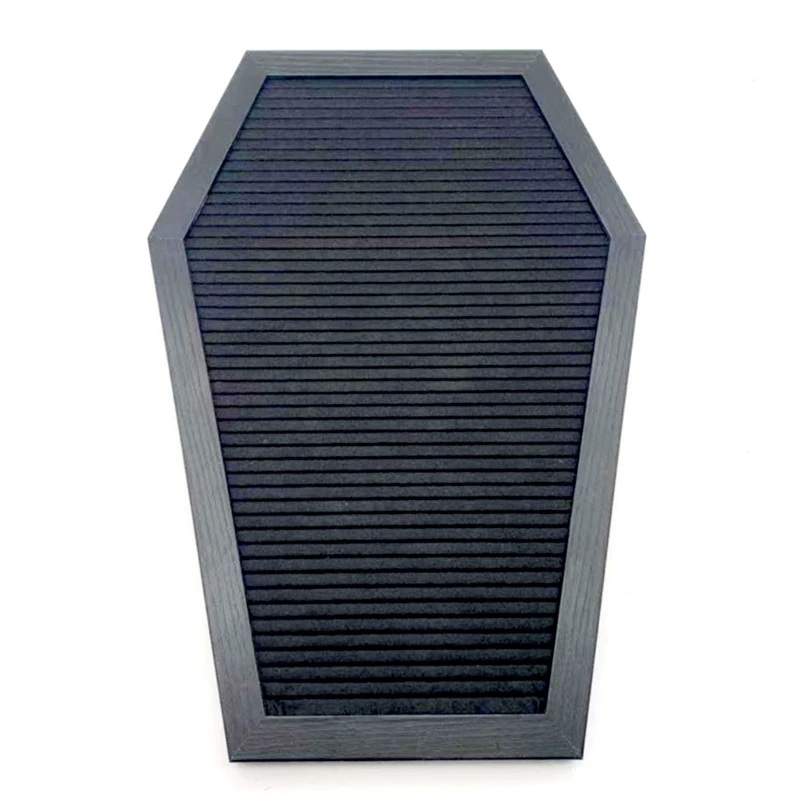 โลงศพกระดานจดหมาย Felt Letter Board Gothic กระดานข้อความตกแต่งฮาโลวีน