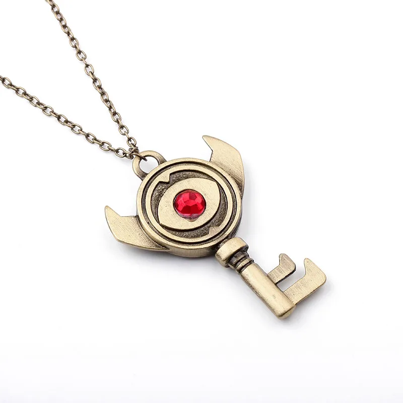 The Legend of Zelda Necklaces Metal Sword Shield Heart Pendant Necklaces for Men Fashion Jewelry Gifts Tears of the Kingdom