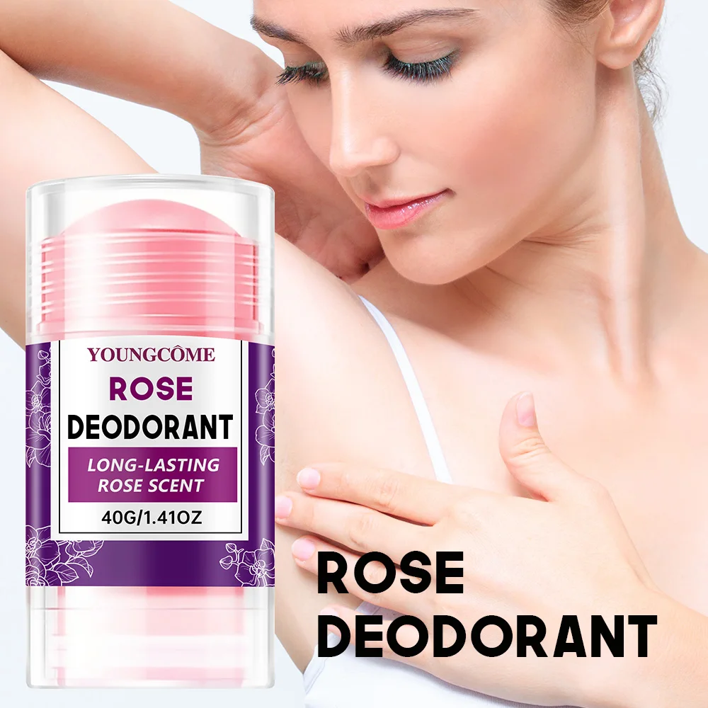 

Дезодорант-стик Rose: устранение неприятного запаха и пота, освежение подмышек, длительный аромат, уход за телом