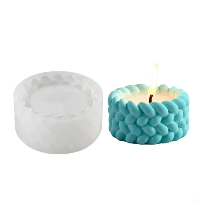 

Woven Rope Silicone Molds for Epoxy Resin, Holder, Succulents Planter, Decoration, Silicone Holder Molds