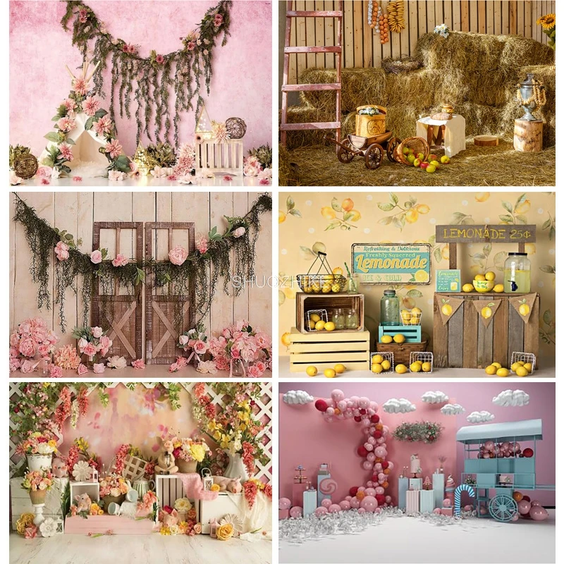 

Photorealistic Fabric Happy Easter Photography Backdrops Birthday Baby Photography Background Newborn Photo Studio Props YXX-512