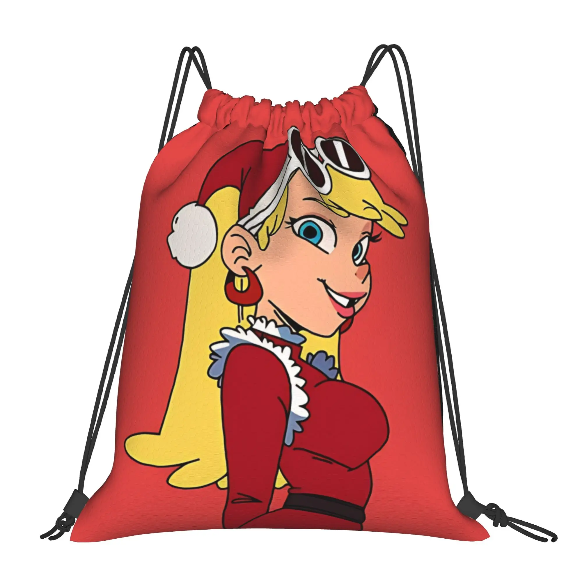 The loud house funny smiling  Portable Sports Riding Gym Drawstring Storage Sporty Backpacks