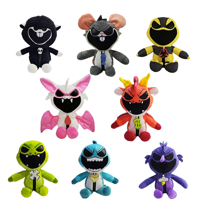 

Новые плюшевые игрушки Nightmare Critters: кукла-овечка, плюшевый летучий мышь, подарок на День рождения, Хэллоуин, Рождество