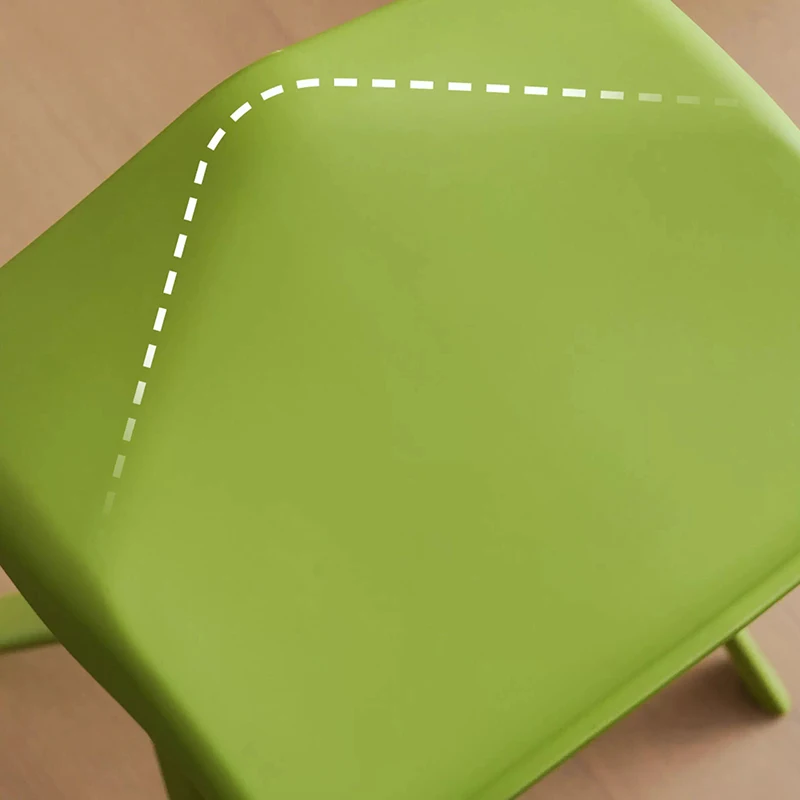 Nordic Modern Bar Stool, Creative Plastic High Chair Decorative Furniture for Living Room Home Bar