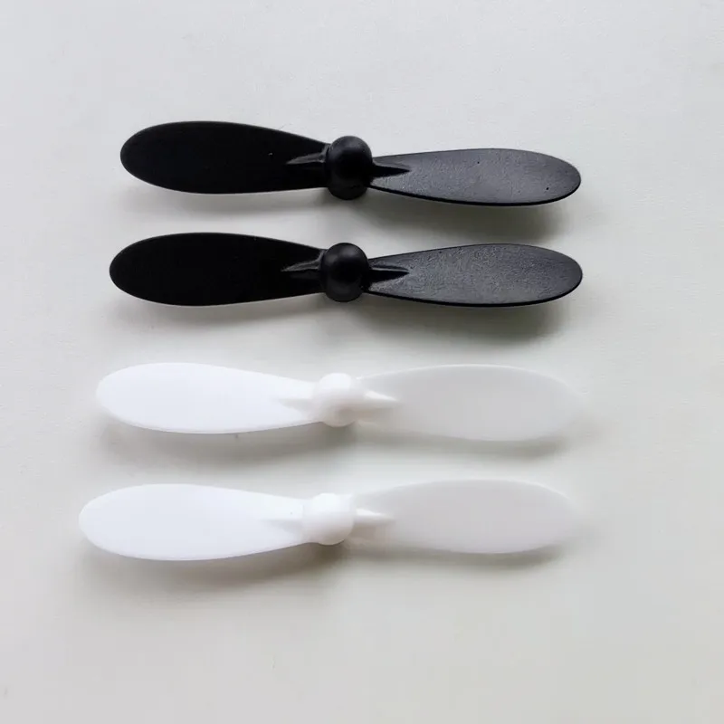 4pcs 3.4cm white black 34mm Props Propellers AB Fan Blades Spare Parts for mini R/C Quadcopter Toys