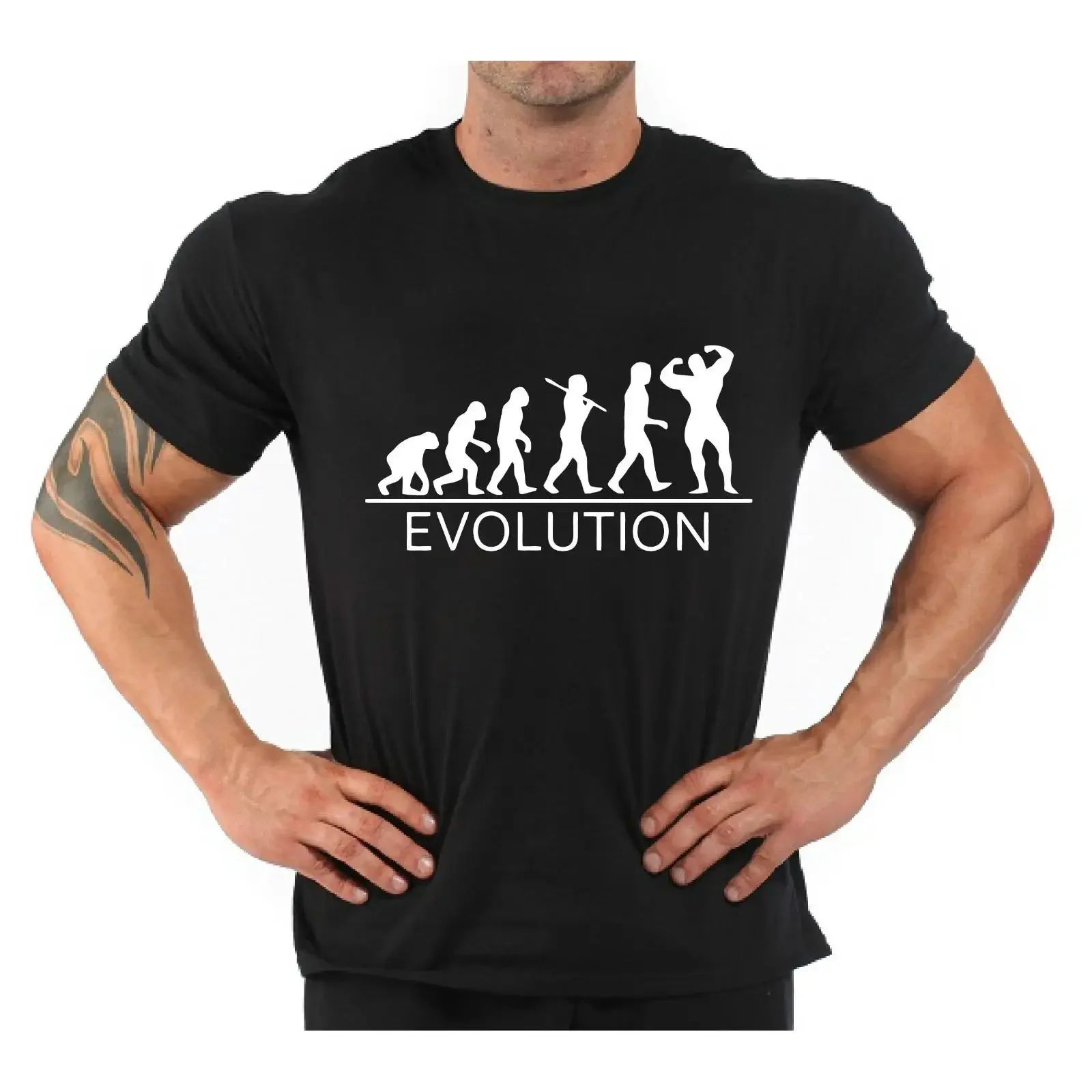 T-shirt de musculation et de fitness, style vintage, délavé, légèrement élégant, vêtements de créateur, confortables et polyvalents