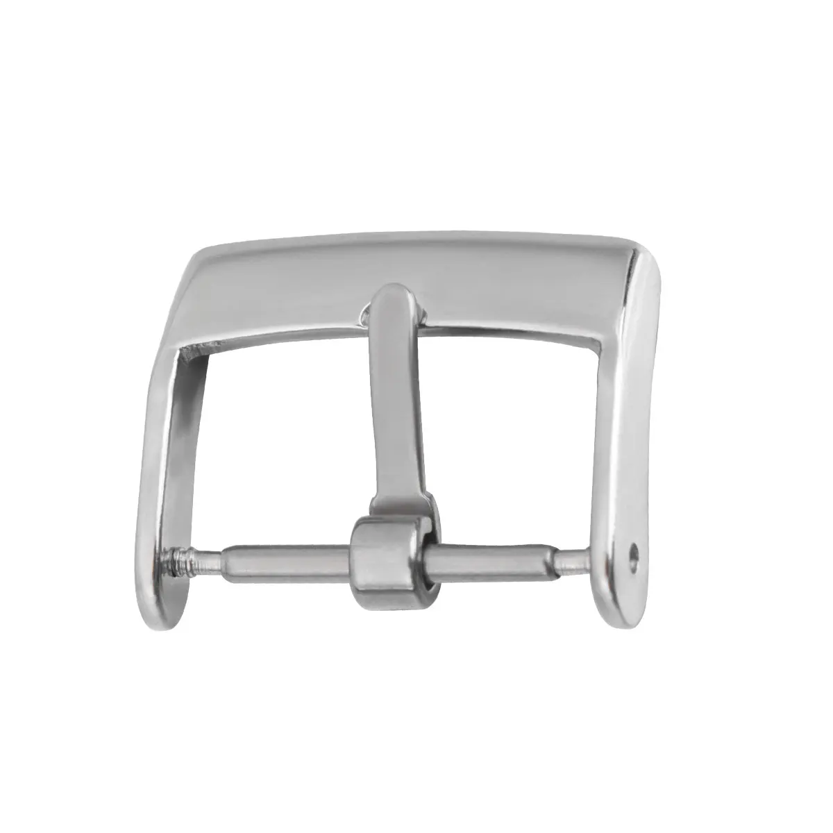

Stainless Steel Watch Clasp Metal Watch Band Buckle Watch Belt Buckle Fashion Watch Accessories (Silver)