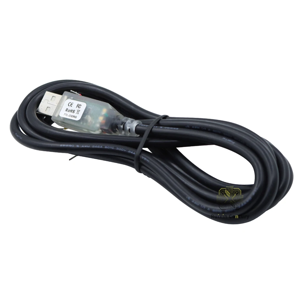 FOR FTDI TTL‑232RG‑VSW3V3‑WE Cable TTL Level UART Signal +3.3V 50mA Power Output Signal Conversion Communication Cable In Stock