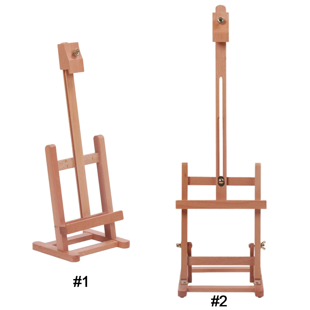 حامل لوحة خشبي على سطح المكتب إطار عرض استوديو للفنانين المبتدئين البالغين