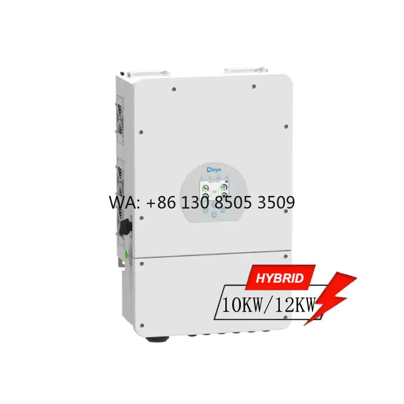 Deye Best Sale  SG02LP1- 10KW/12KW-AM Single Phase Inverter Hybrid Inverter  EU Version Low Voltage for Home Use