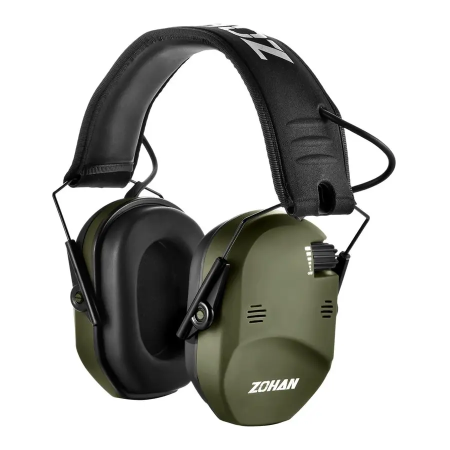 Electronic Shooting Ear Protection with 5X Sound Amplification amp NRR 23dB for Huntng Gun Range