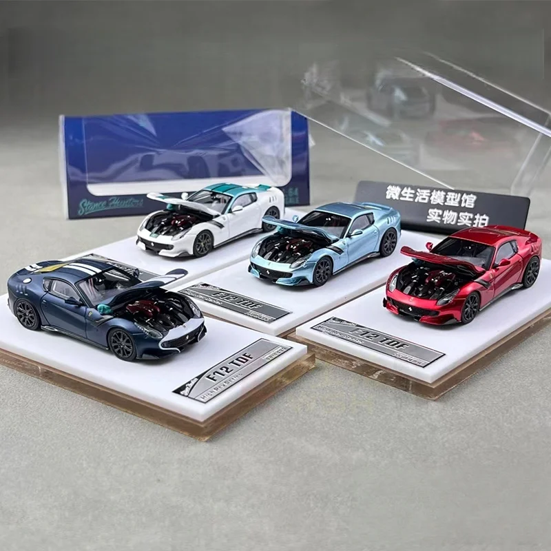 

SH 1:64 F12 TDF V12 die-cast simulation car model, boys' festival gift toy, adult collectible display item.