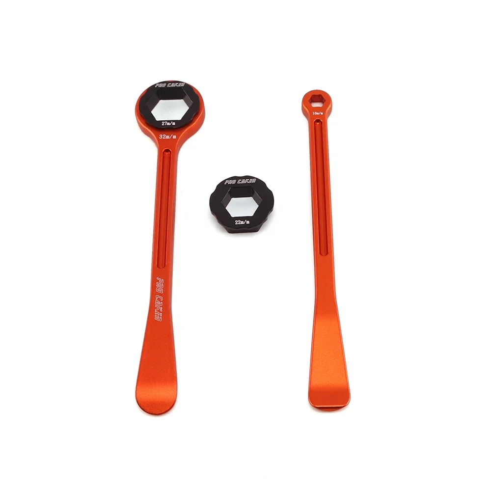 

Tyre Iron Set Changing Tool Kit Raceline Levers Hex Wrench Spanner Head 10MM 13MM 22MM 27MM 32MM For European Bike EXC SXF XCF