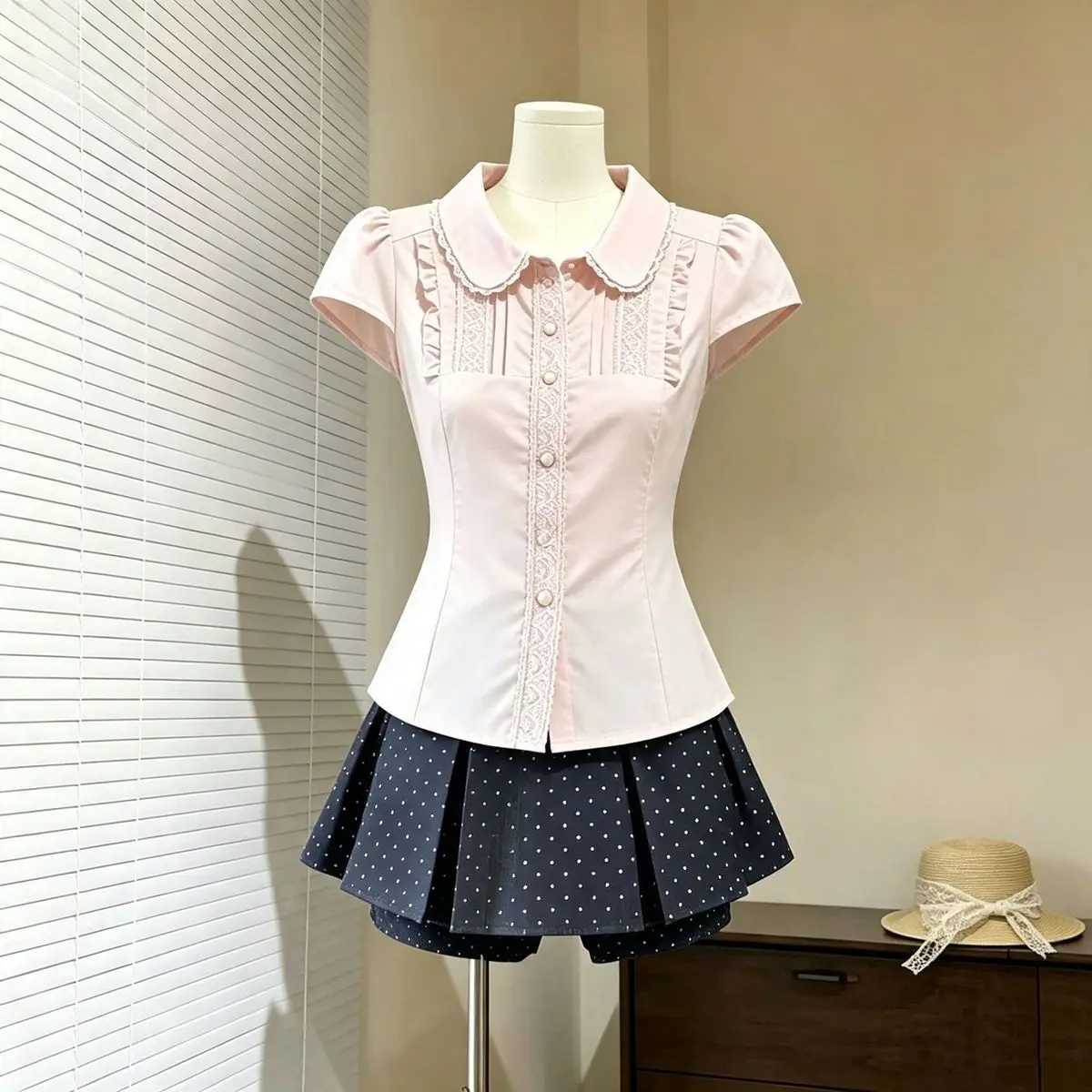Kawaii T-shirt Sweet Vintage Punk Slim Crop Top Y2k 2000s Woman Clothing Preppy Short Sleeve Basics Hot Girl Summer Fashion Tees