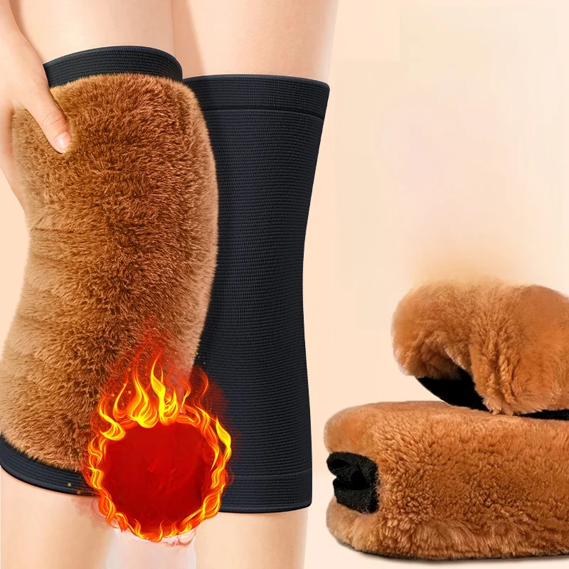 thiened-fce-long-camel-hair-knee-pads-ex-warmth-winter-protection-ly-freezing-pre-heat-generating