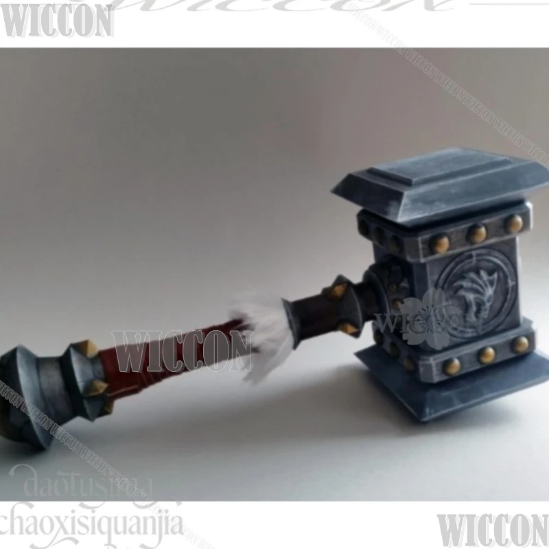 

Anime Game World Cosplay Monster Doomhammer Punk Retro 3D Polylactic Acid Props 코스프레 Halloween Christmas Navidad Carnaval Outfit