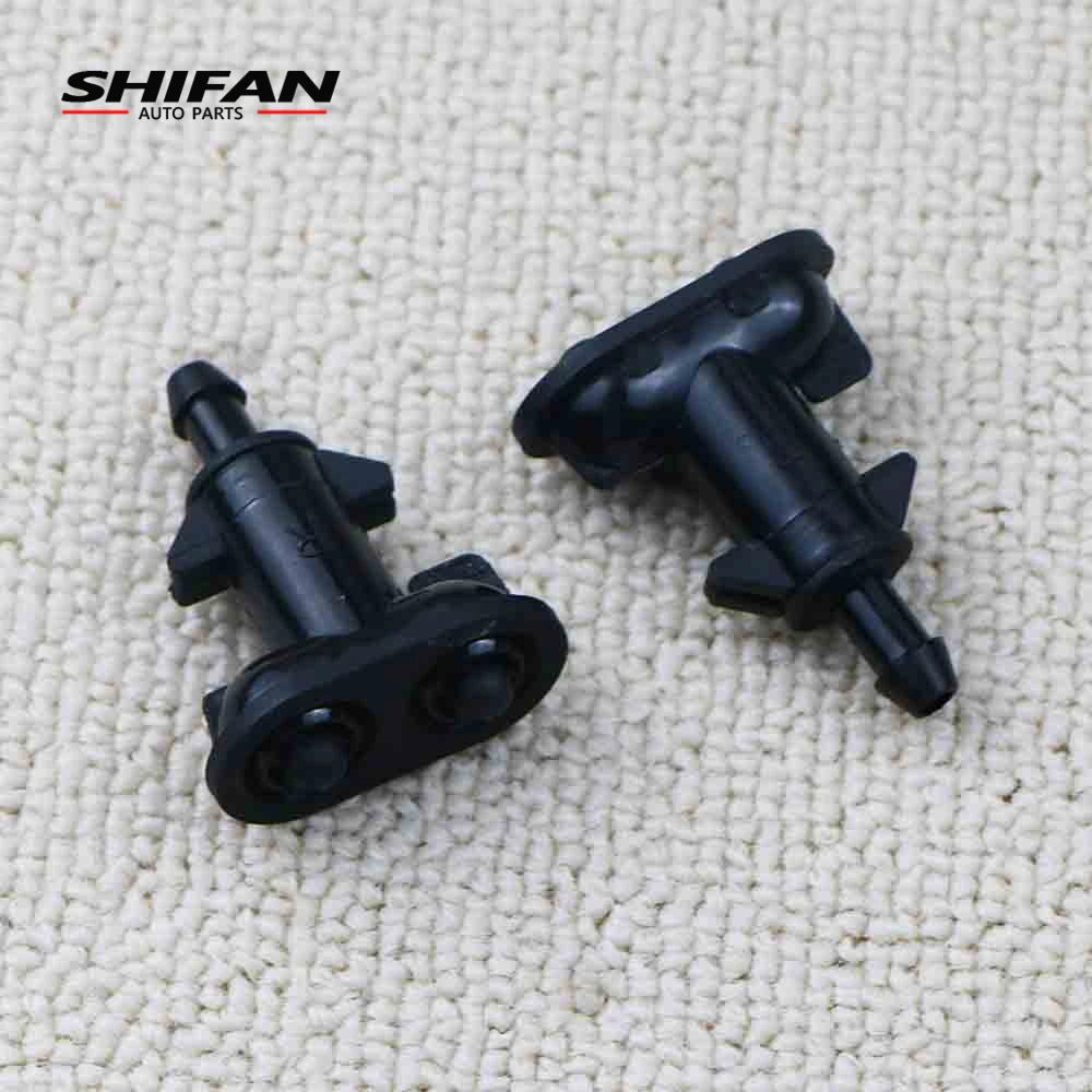 2pcs LR015359 LR015358 Front Left Right Headlight Washer Jet Sprayer For Land Rover Range Rover Sport Washer Nozzle 2010-2013