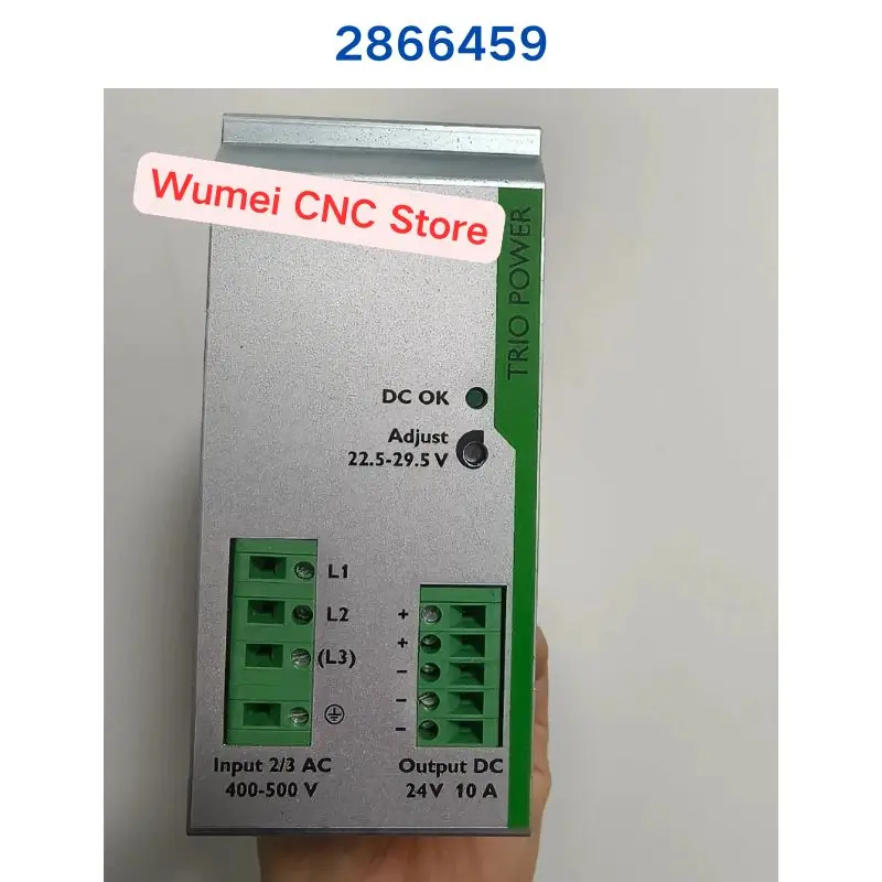 

Second-hand test OK for PHOENIX Power Supply TRIO-PS/3AC/24DC/10 2866459