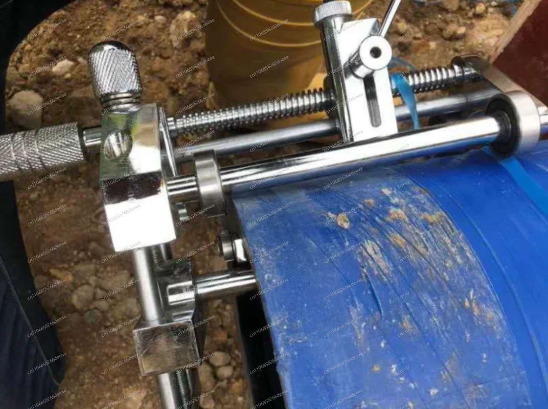 63-400 Gas PE Pipe Rotary Scraper Remove Oxide Layer on Pipe Surface Scraper Pipe Scraper