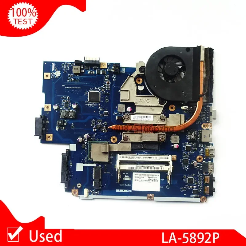 used-laptop-motherboard-for-acer-aspire-5742-5742g-la-5892p-main-board-with-heatsink-and-cpu