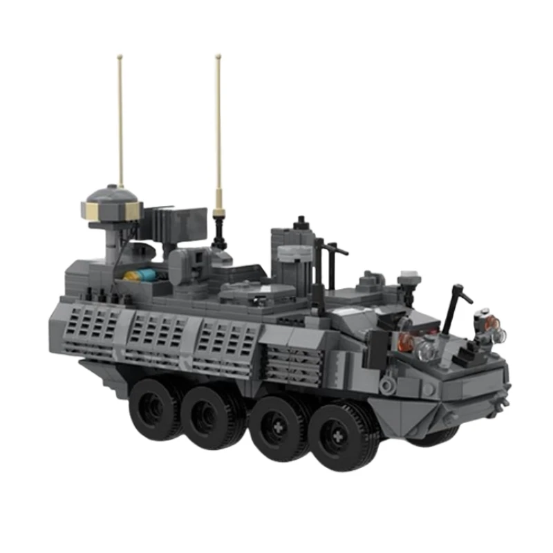 Military Series Models M1256 Tank Armored Vehicle Building Blocks WW2 Educational Toys Sets DIy Assembled Model for Kids Gifts