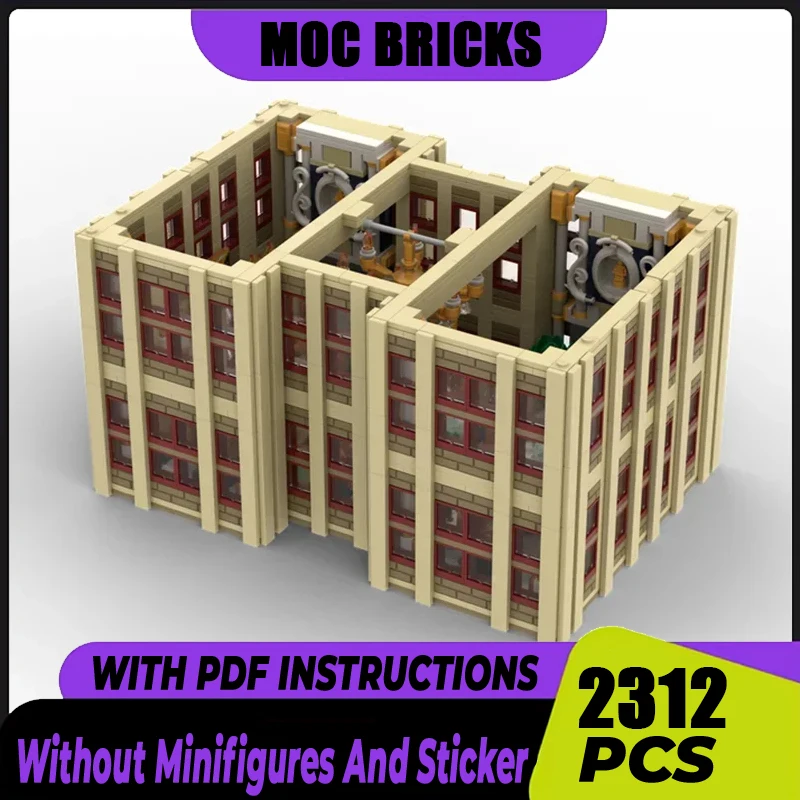 Moc Building Bricks Empire Brick Building - 5th/6th Floor (The Restaurant) Model Technology Blocks Christmas Toys DIY Assembly