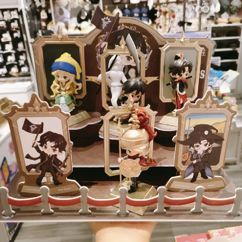 Herr der Geheimnisse Berühmte Gemälde Serie Blind Box Spielzeug Kawaii Anime Action Figur Überraschung Mystery Box Puppen Geburtstag Geschenk Spielzeug