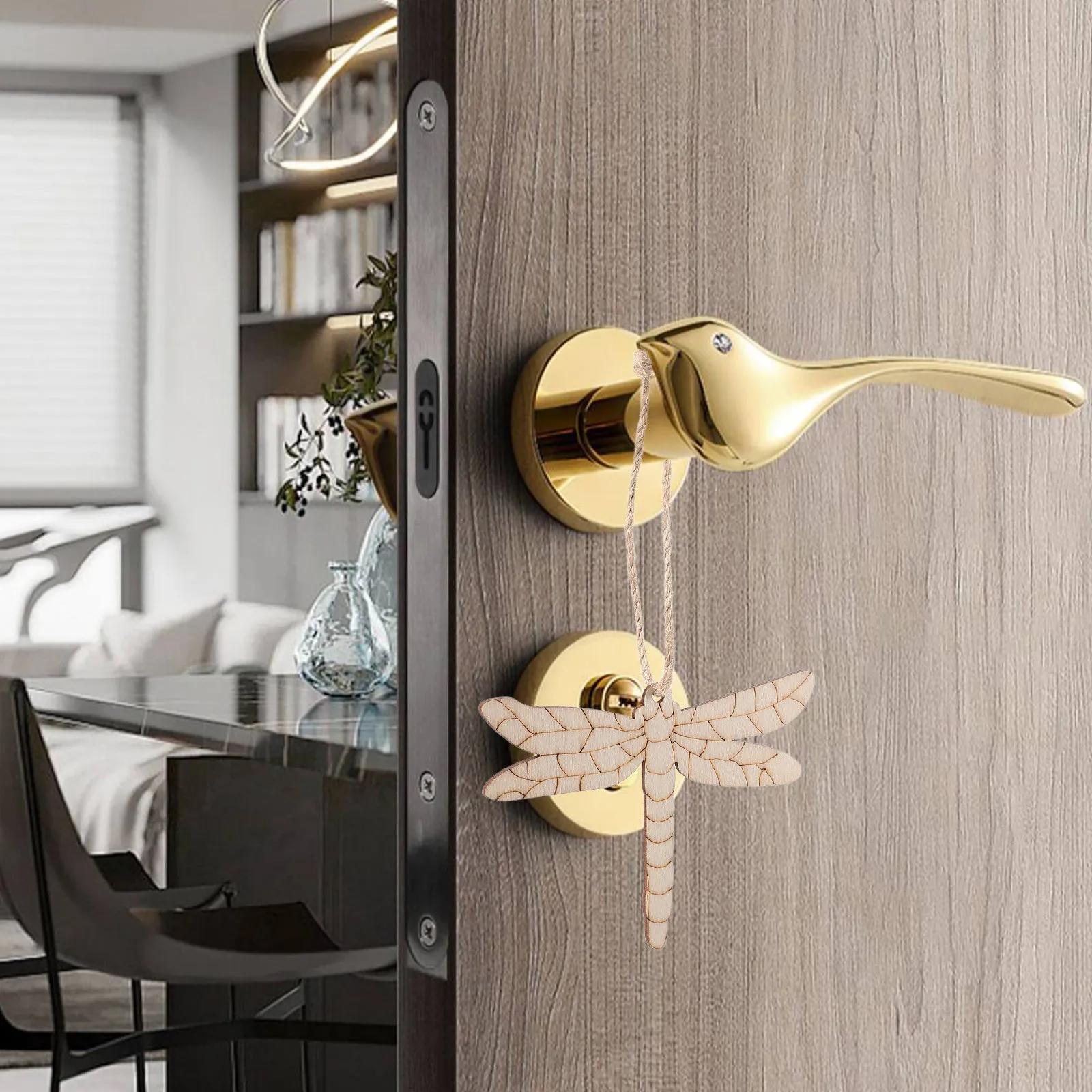 

20 шт. деревянных заготовок в форме стрекоз, неокрашенные, для поделок, скрапбукинга, декоративные элементы для рукоделия