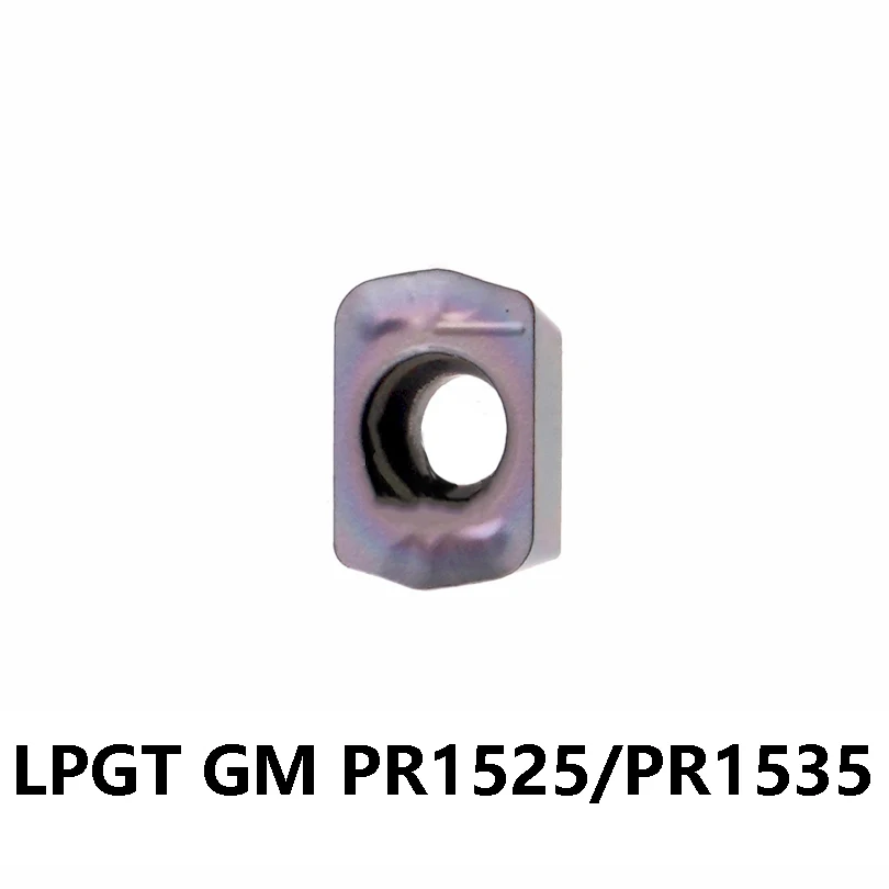 Turning Cutter Holder 10pcs Original LPGT LPGT010210ER GM PR1535 PR1525 CNC Lathe Milling Machine Cutting Tools Inserts Blade