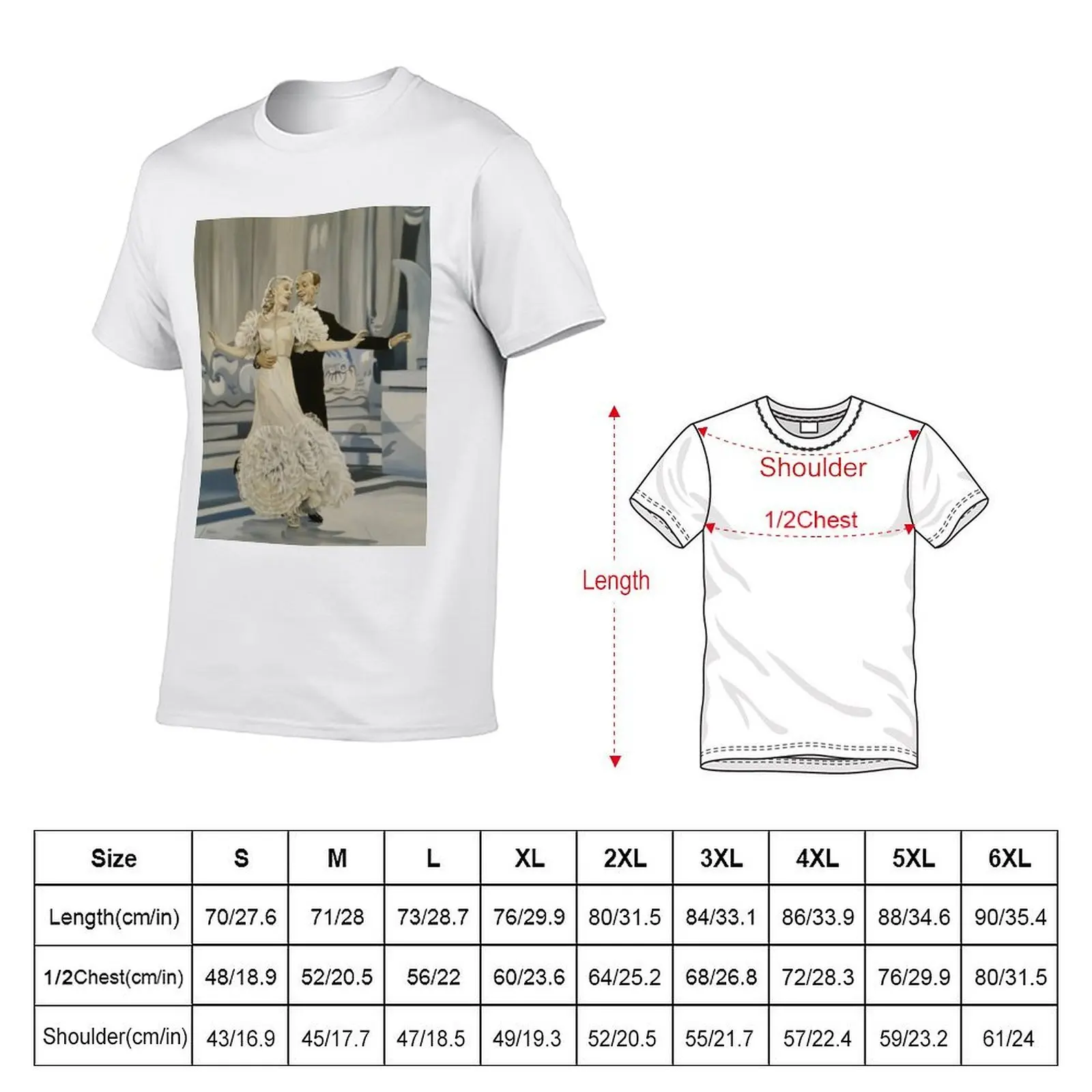 Swing Time - Fred and Ginger T-Shirt customs anime clothes anime shirts men