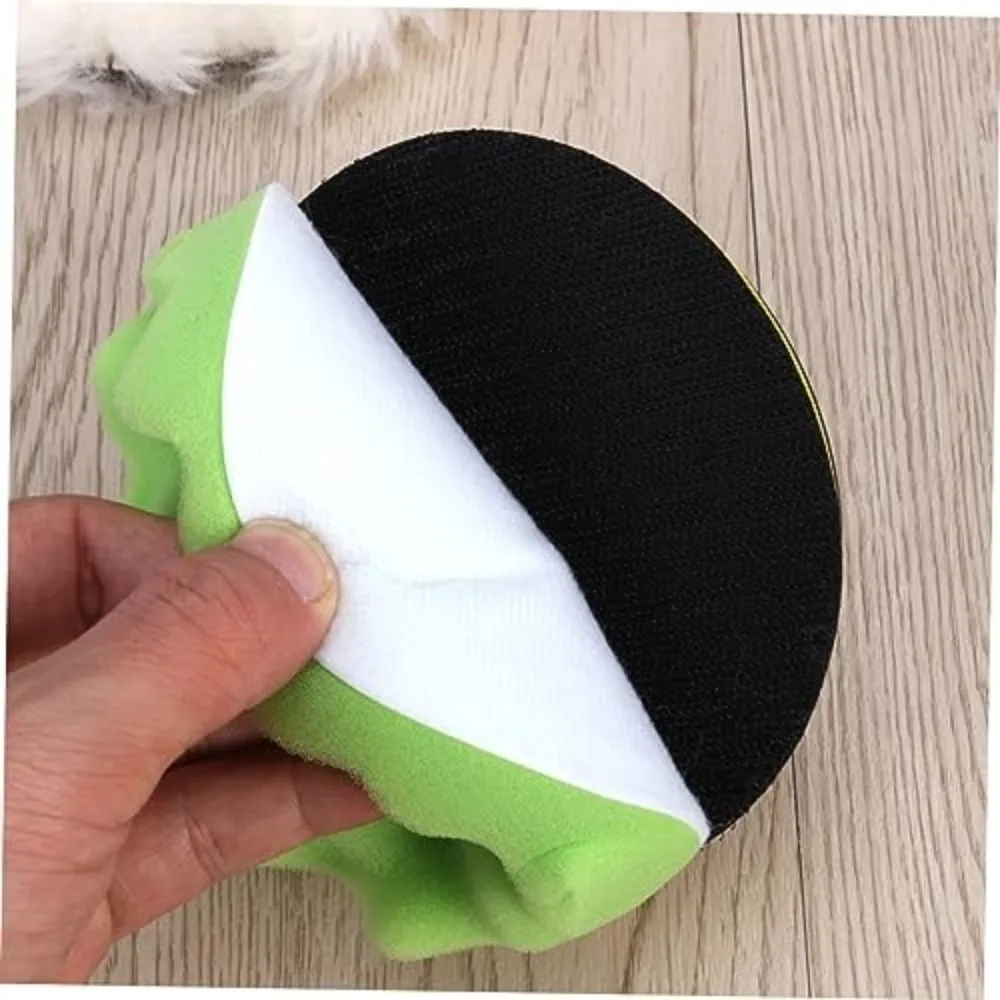 8PCS M14 Hex Drill Adapter Polishing Pad Kit 5 Inch / 7 Inch Universal Wave Sponge Polishing Pad Car Waxing Polishing Kit