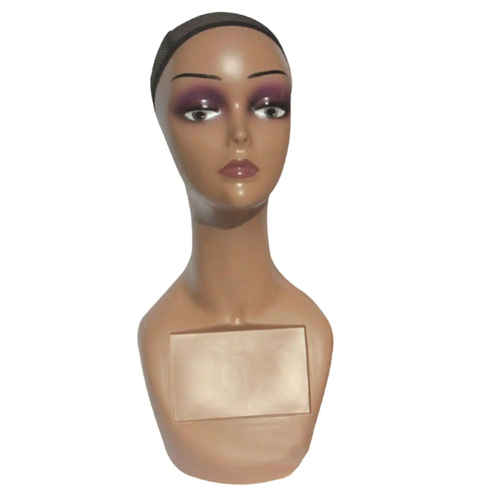 Female Manikin Head Hat Display Mannequin Head for Hairdresser Training