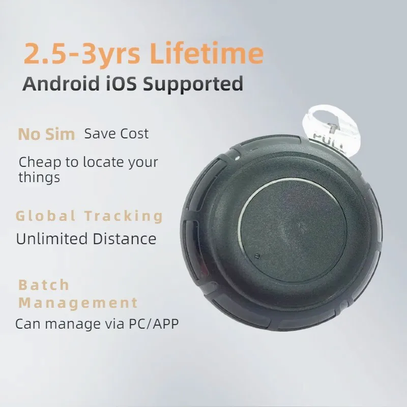 

IOS Android Device NO-fee Anti-Lost Personal Pet Global Positioning Tracking Smallest Air-tag Air Tag GPS Tracker