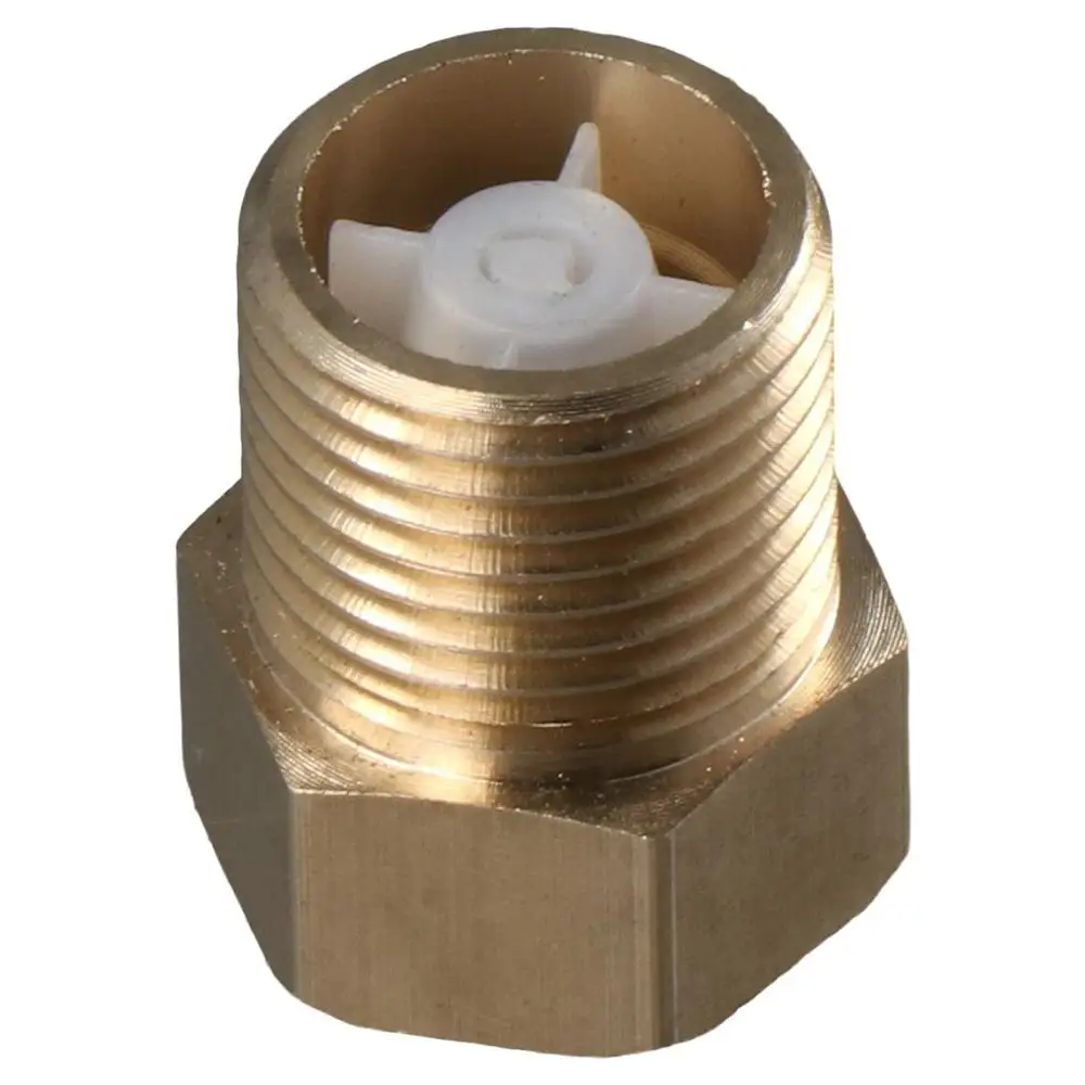 Durable Brass One-way Valve Gold 1/2