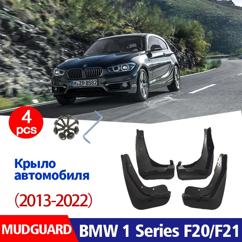 

For BMW 1 Series F20 F21 2013-2025 Mudguard Fender Mud Flap Guards Splash Mudflaps Car Accessories Front Rear 4pcs