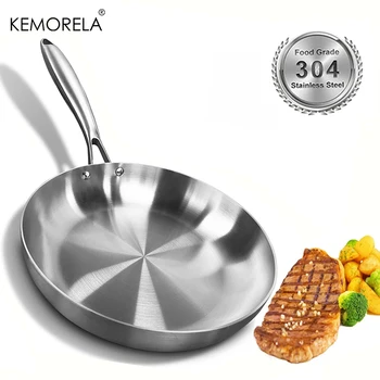 304 Stainless Steel Frying Pan 1