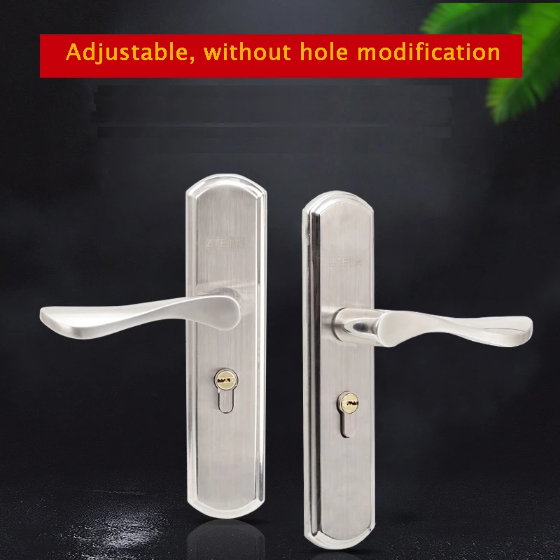 Apartment Room Wood Door Lock Set  House Anti-theft House Interior Door Bedroom Furniture Security Lock For Home Doors With Key